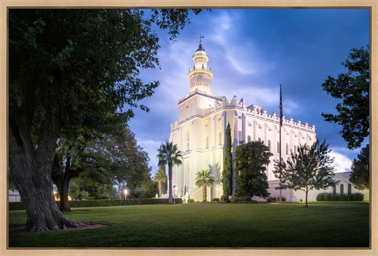 St. George Blue Hour Panorama
