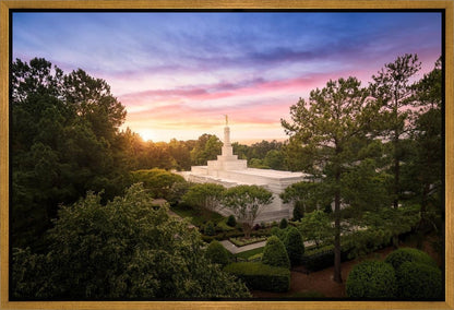 Raleigh Sunset From On High