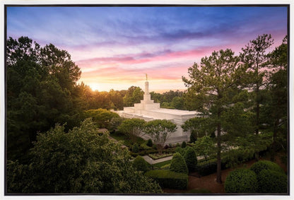 Raleigh Sunset From On High