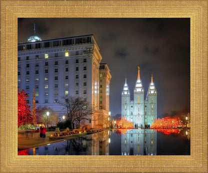 Temple Square Reflecting Pool