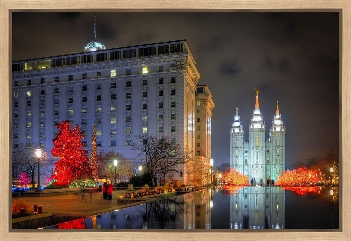 Temple Square Reflecting Pool