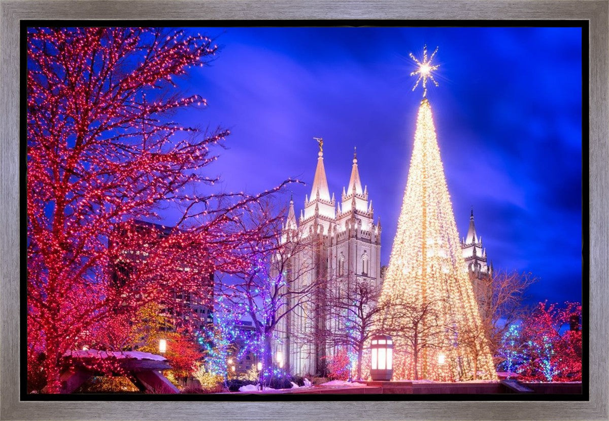 Temple Square Christmas Tree