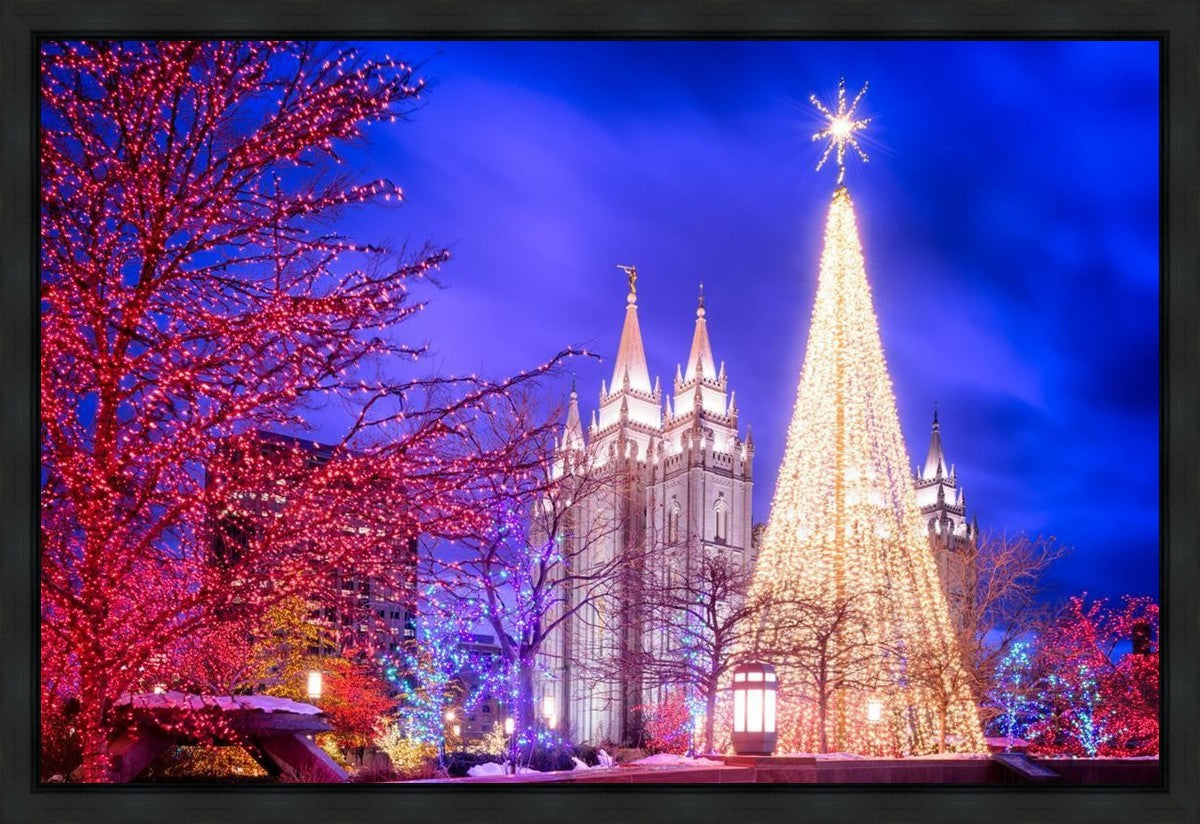 Temple Square Christmas Tree