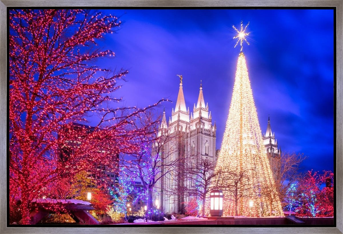 Temple Square Christmas Tree