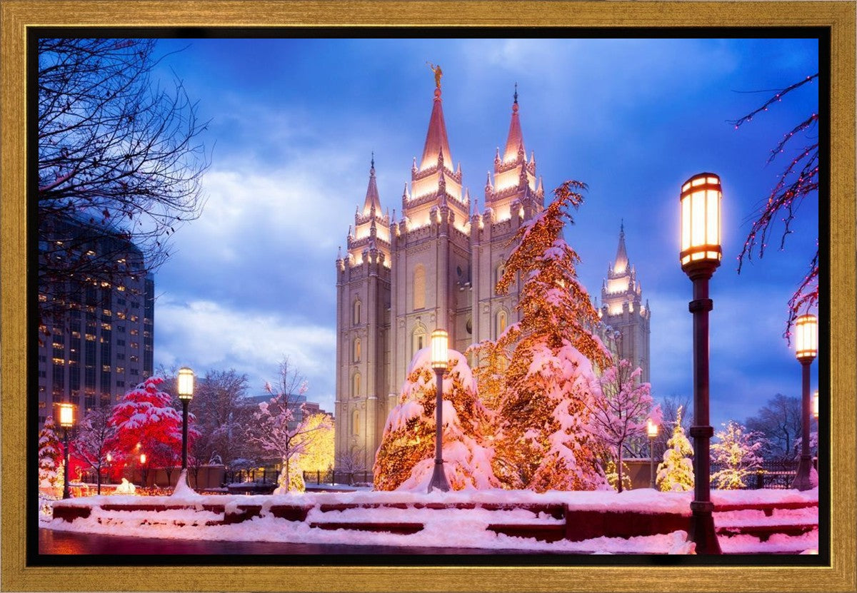 Salt Lake Christmas Temple
