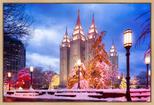 Salt Lake Christmas Temple