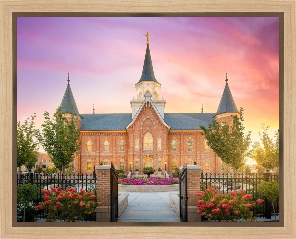 Provo City Center Gates to Heaven