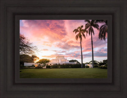 Laie Sunset Panorama
