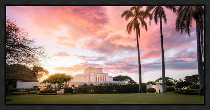 Laie Sunset Panorama