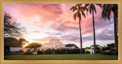 Laie Sunset Panorama