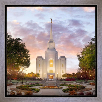 Brigham City Temple Autumn Panorama