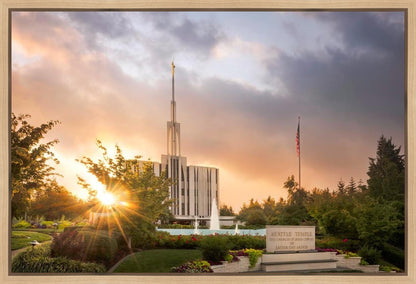 Seattle Temple Morning Breaks
