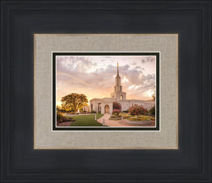 Sacramento Temple Sunset Panorama