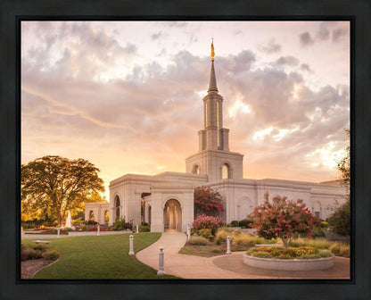 Sacramento Temple Sunset Panorama