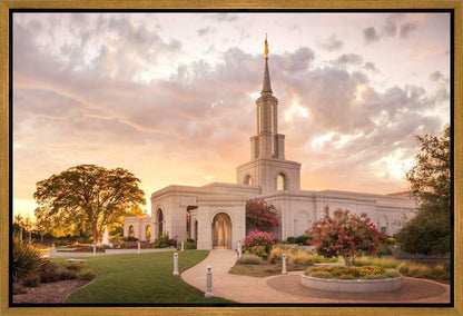 Sacramento Temple Sunset Panorama