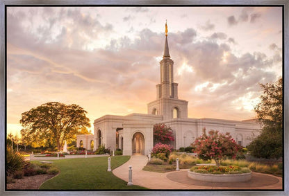 Sacramento Temple Sunset Panorama