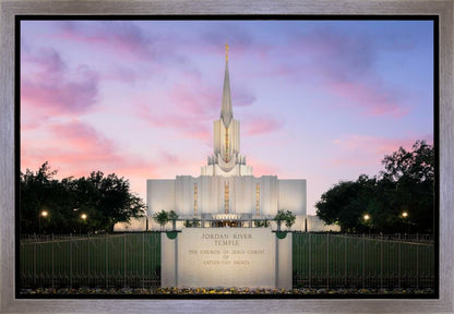 Jordan River Temple Eventide