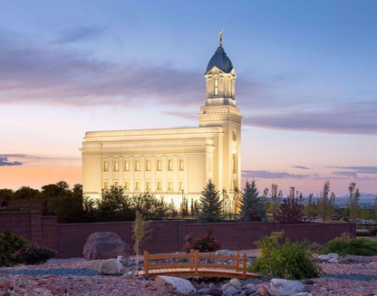 Cedar City Bridgeway to Eternity Gallery Wrap
