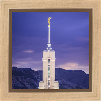 Mount Timpanogos Purple Mountains Gallery Wrap