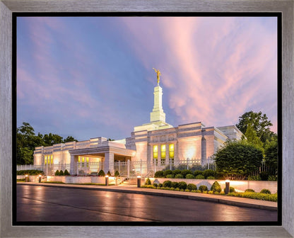 Louisville Sunset Gallery Wrap
