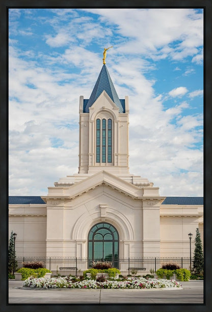 Fort Collins Temple Morning Gallery Wrap