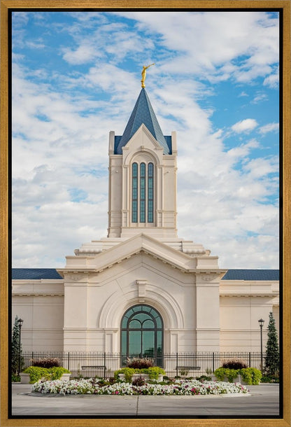 Fort Collins Temple Morning Gallery Wrap