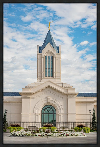 Fort Collins Temple Morning Gallery Wrap