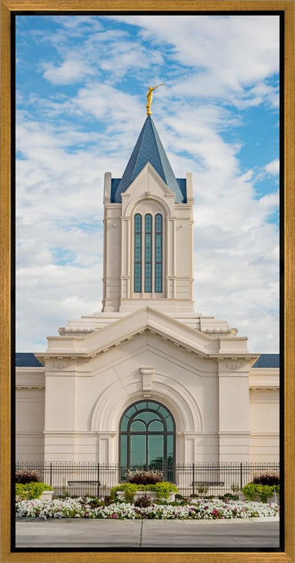 Fort Collins Temple Morning Gallery Wrap