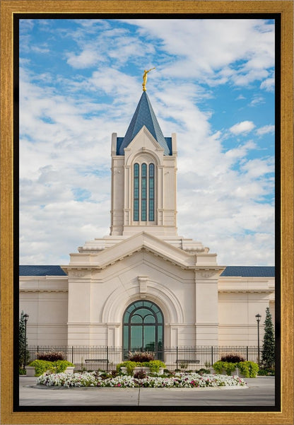 Fort Collins Temple Morning Gallery Wrap