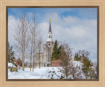 Boston Winter Morning Gallery Wrap