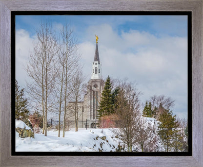 Boston Winter Morning Gallery Wrap