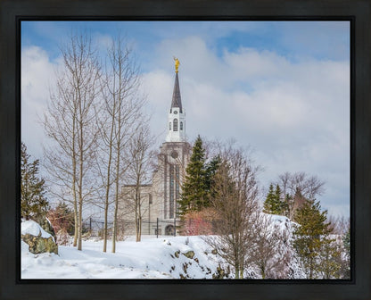 Boston Winter Morning Gallery Wrap