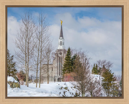 Boston Winter Morning Gallery Wrap