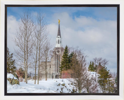 Boston Winter Morning Gallery Wrap