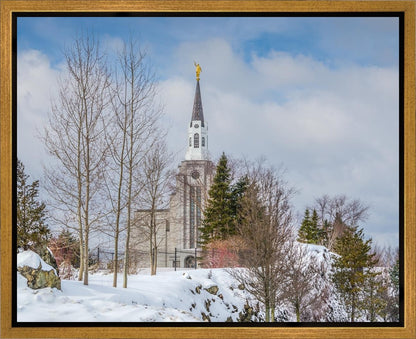 Boston Winter Morning Gallery Wrap