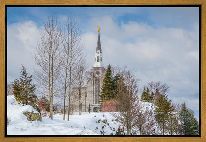 Boston Winter Morning Gallery Wrap