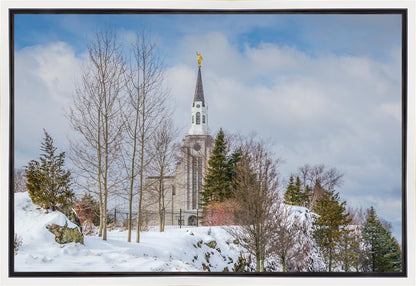 Boston Winter Morning Gallery Wrap