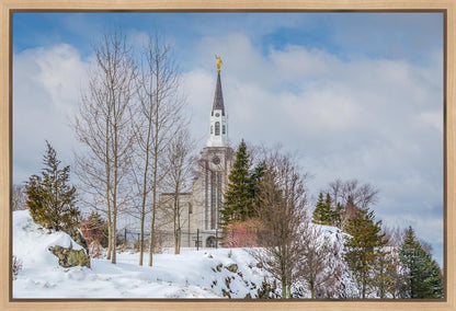 Boston Winter Morning Gallery Wrap