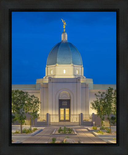 Tucson Blue Hour Vertical Gallery Wrap