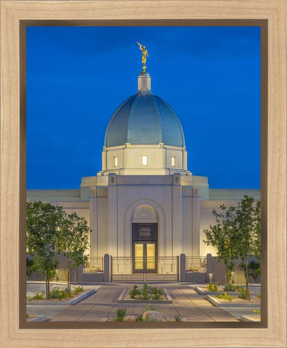 Tucson Blue Hour Vertical Gallery Wrap