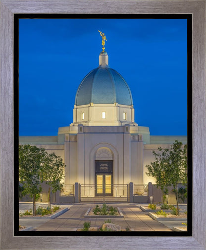 Tucson Blue Hour Vertical Gallery Wrap