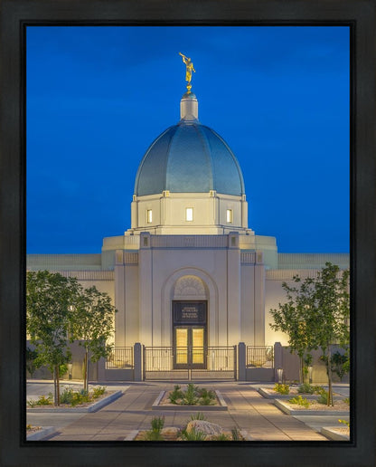 Tucson Blue Hour Vertical Gallery Wrap