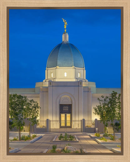 Tucson Blue Hour Vertical Gallery Wrap