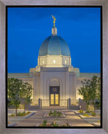 Tucson Blue Hour Vertical Gallery Wrap