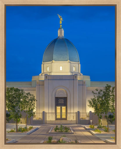 Tucson Blue Hour Vertical Gallery Wrap