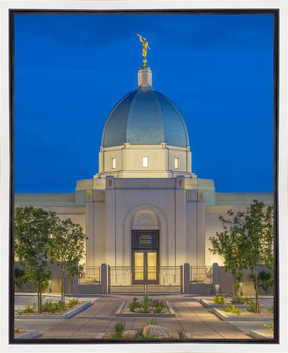 Tucson Blue Hour Vertical Gallery Wrap