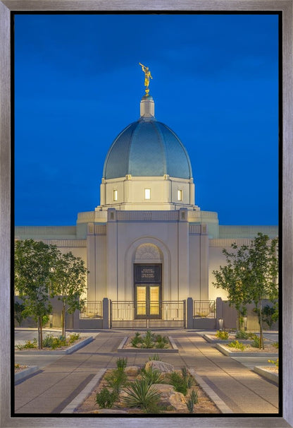 Tucson Blue Hour Vertical Gallery Wrap