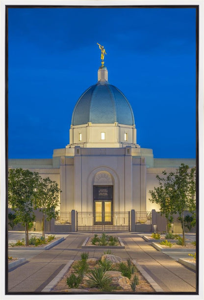 Tucson Blue Hour Vertical Gallery Wrap