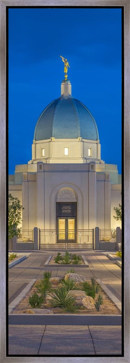 Tucson Blue Hour Vertical Gallery Wrap