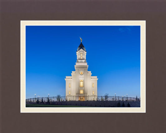 Cedar City Temple Blue Hour
